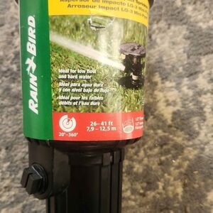Green and Black Impact Sprinkler